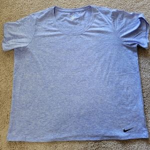 Womens Purple Nike Dri Fit Shirt